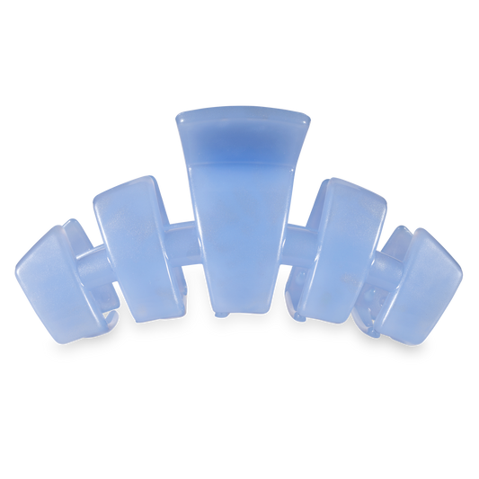 TELETIES - Classic Hair Clip | Large | Blue Lagoon