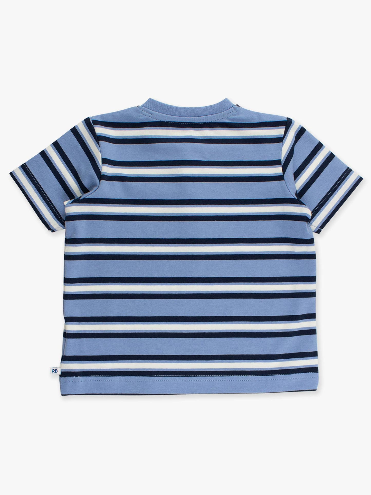 Periwinkle Blue Stripe SS Henley