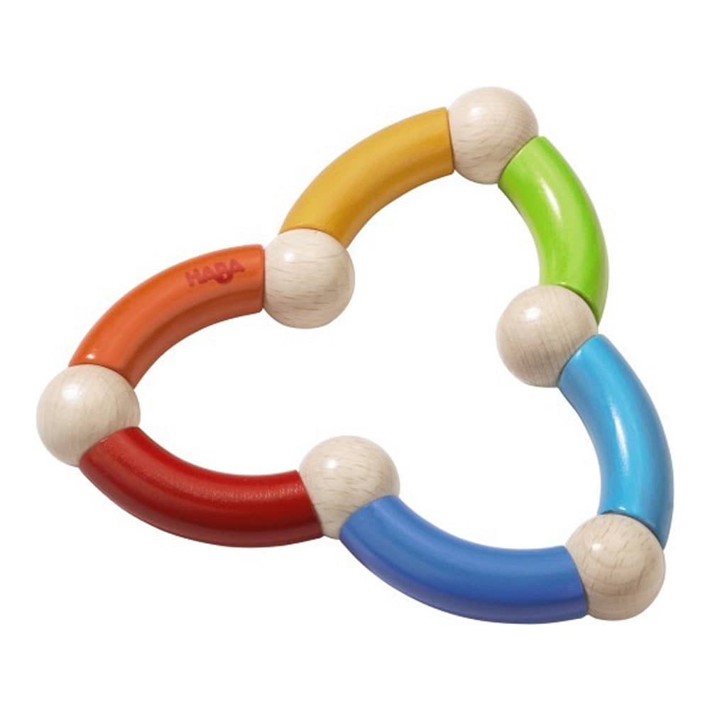 Color Snake Wooden Rattle & Grasper