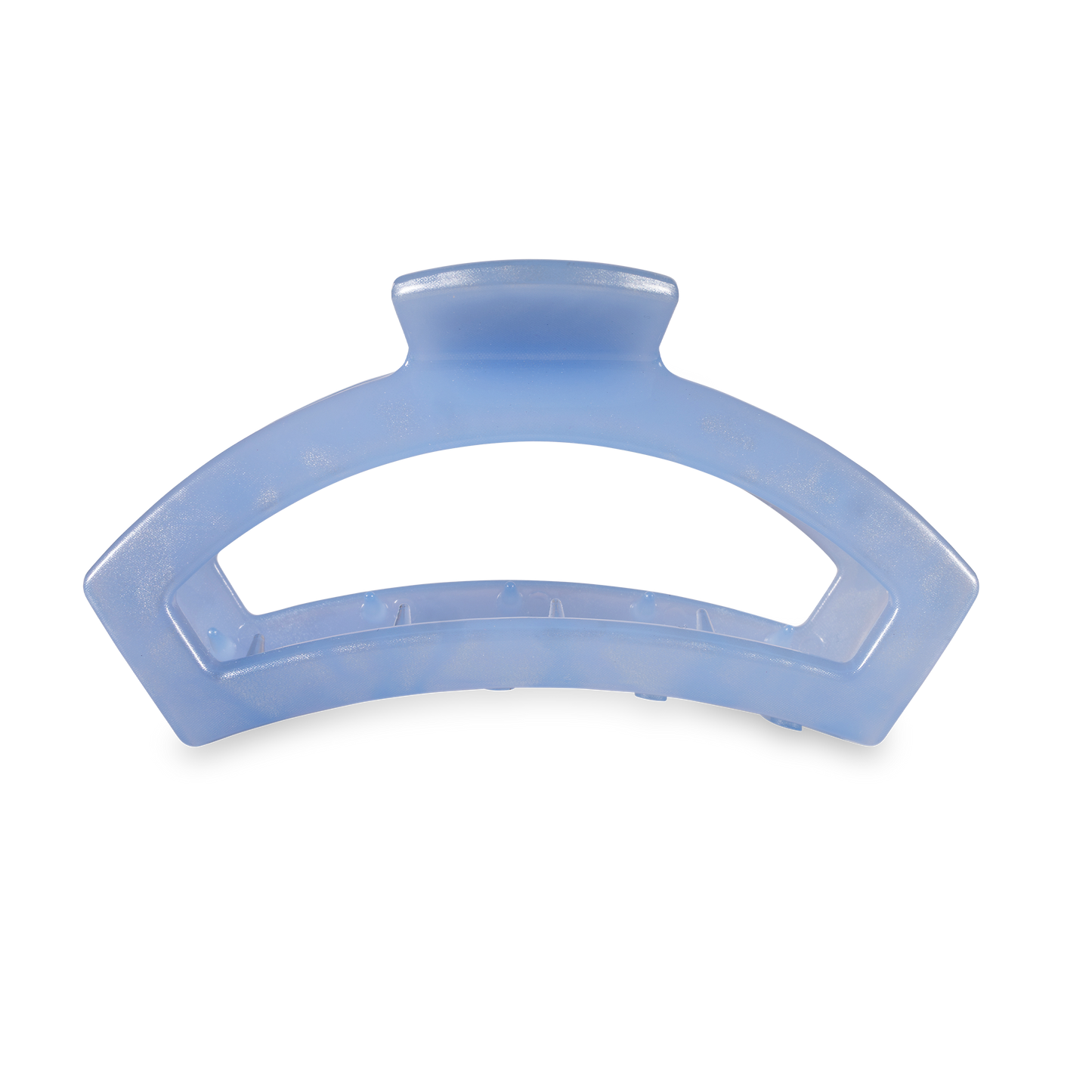 TELETIES - Open Hair Clip | Medium | Blue Lagoon