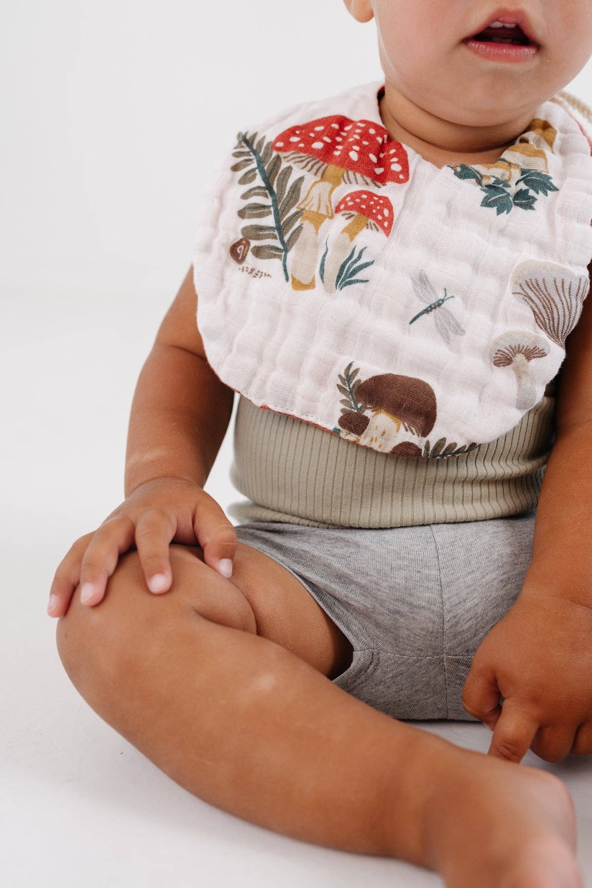 Clementine Kids - Mushroom Bib
