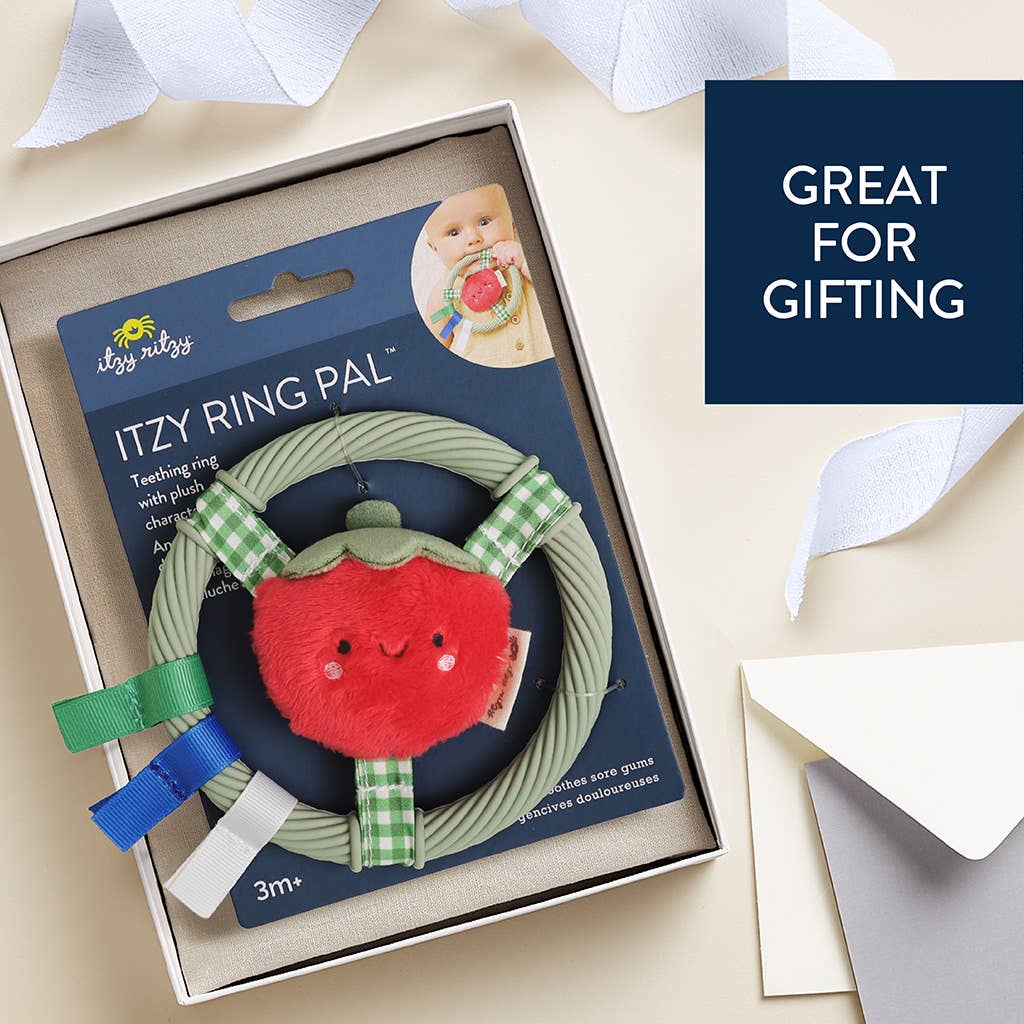 Itzy Ritzy -  Itzy Ring Pal™ - Teething Ring with Plush Character
