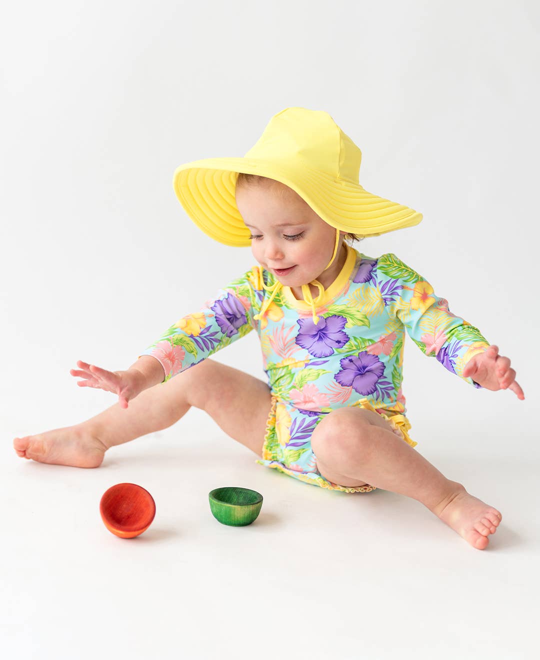 Girls Banana Swim Hat