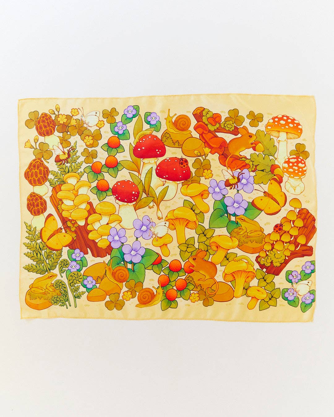 Sarah’s Silks - Mushroom Print Seek & Find - Natural Waldorf Toy