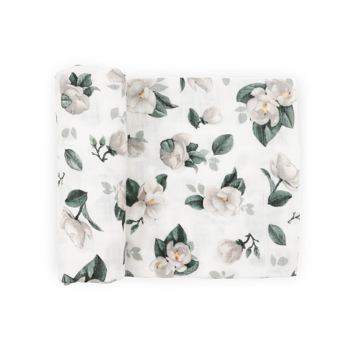 Little Unicorn - Organic Cotton Muslin Swaddle Blanket - Magnolia