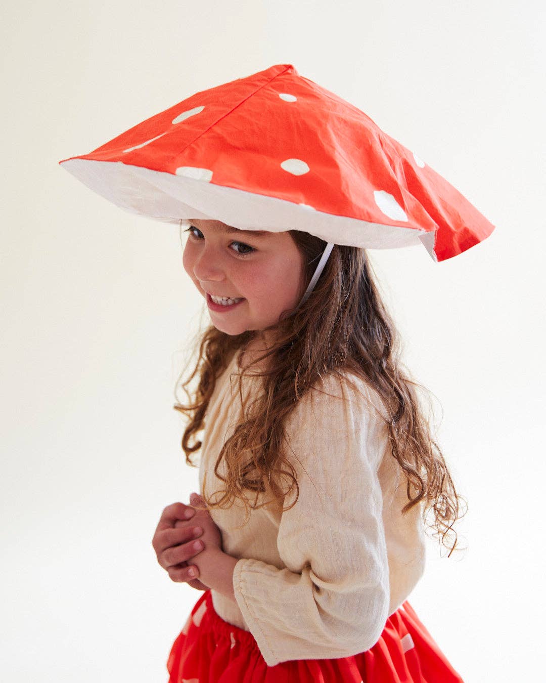 Mulberry Silk Kids Mushroom Hat