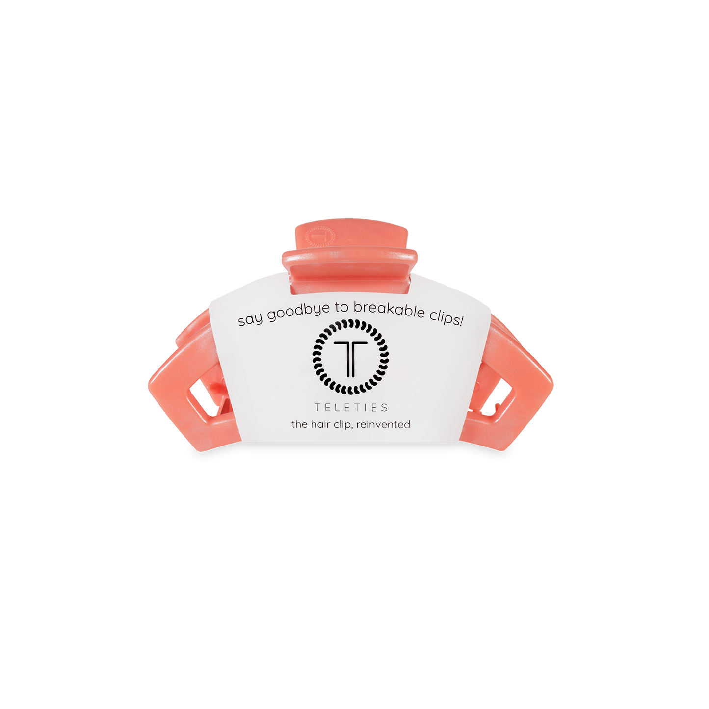 TELETIES - Open Hair Clip | Tiny | Dreamsicle