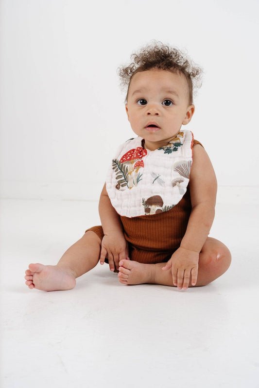 Clementine Kids - Mushroom Bib