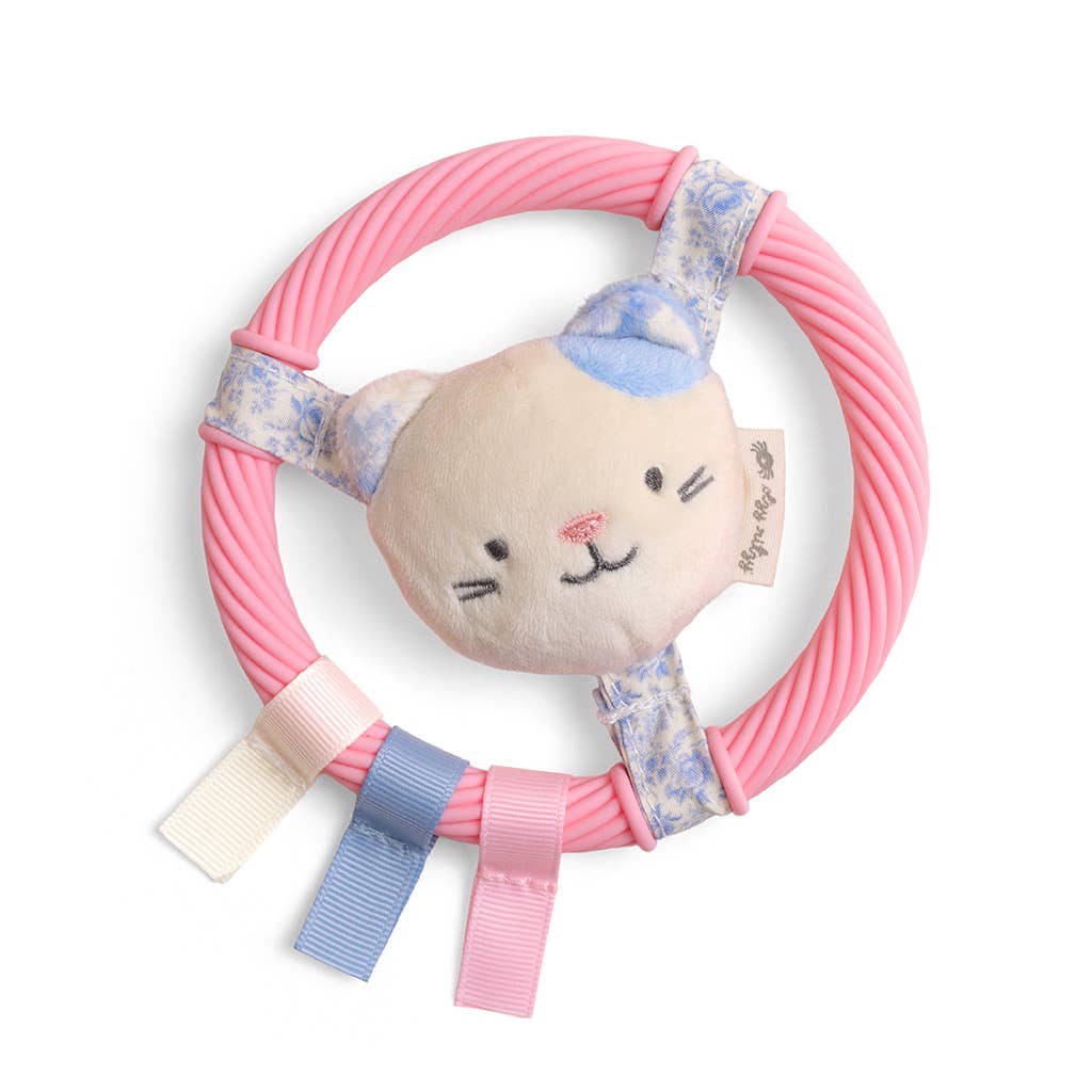 Itzy Ritzy -  Itzy Ring Pal™ - Teething Ring with Plush Character