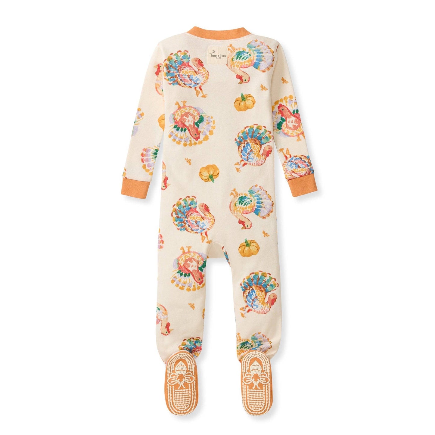 Burt's Bees Baby - Turkey Day Organic Cotton Sleeper Footed