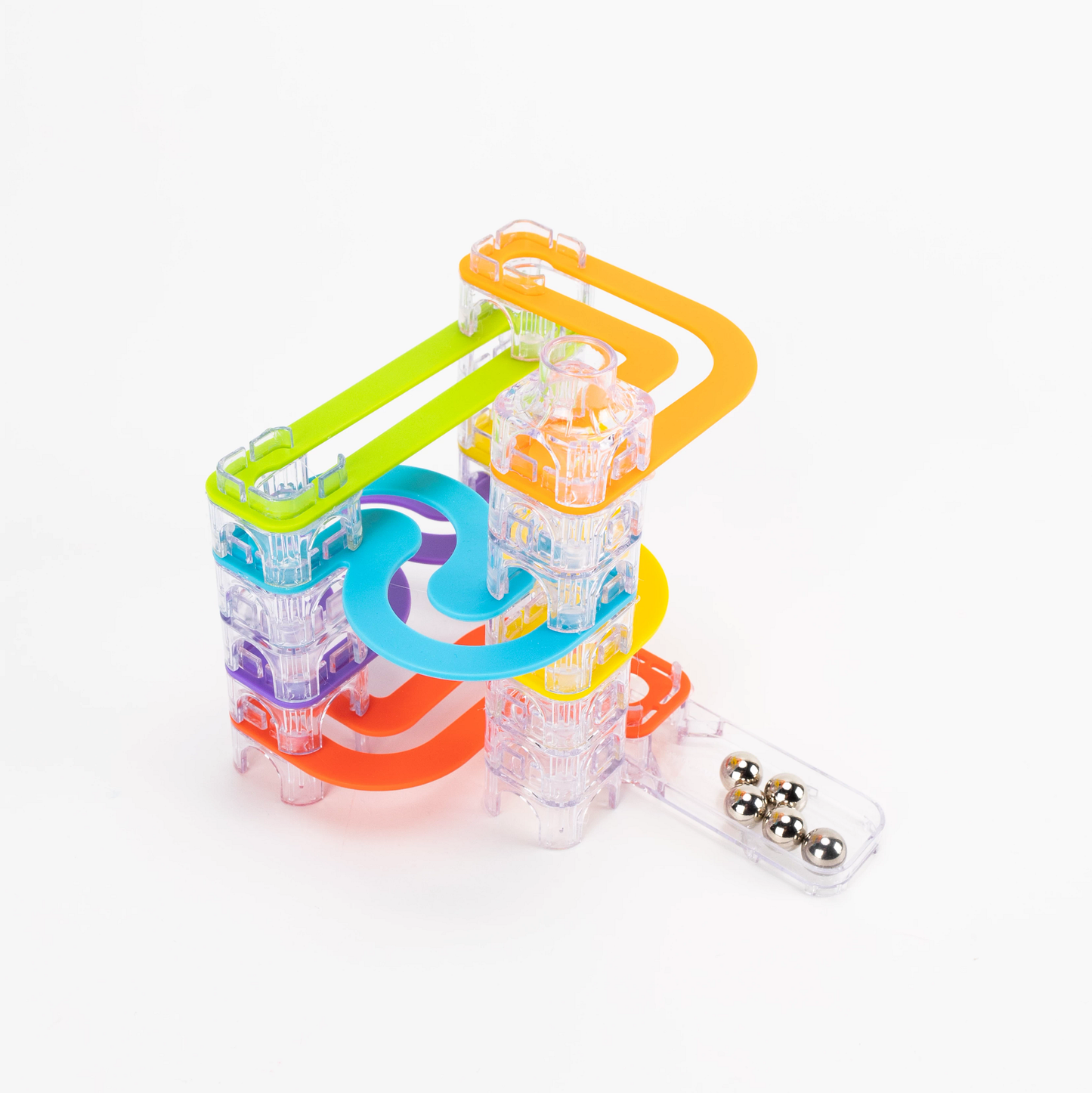 Fat Brain Toy Co. - Trestle Tracks Starter Set