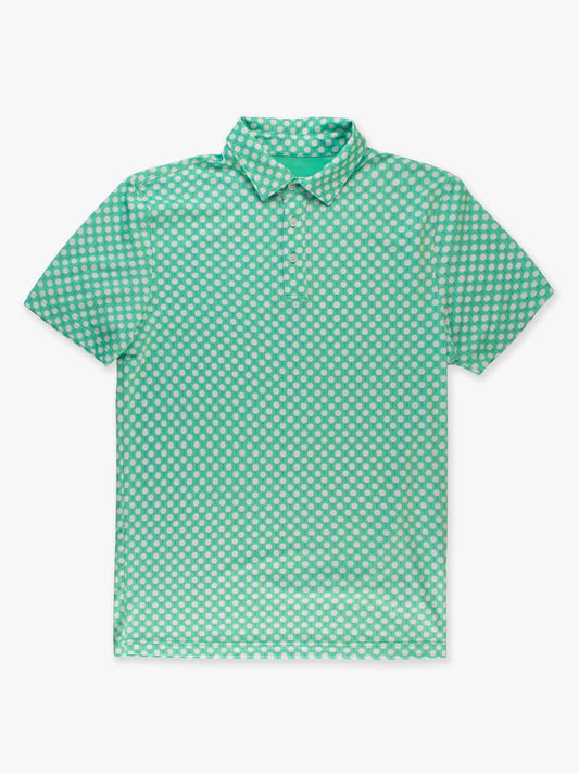 Men's Tiny Tee Time Golf Knit SS Polo