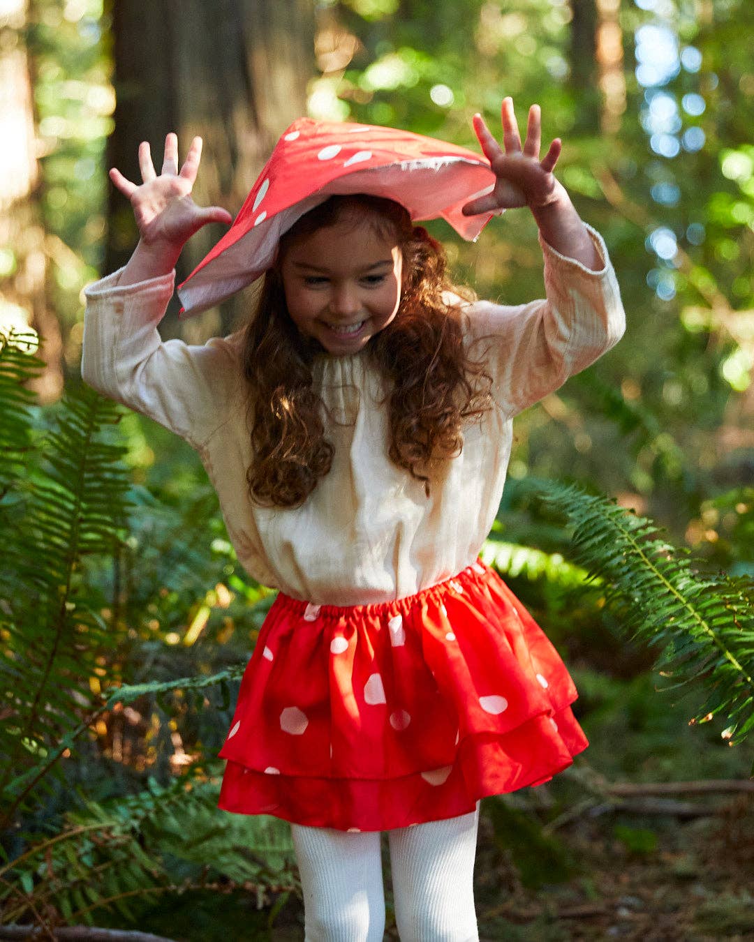 Mulberry Silk Kids Mushroom Hat