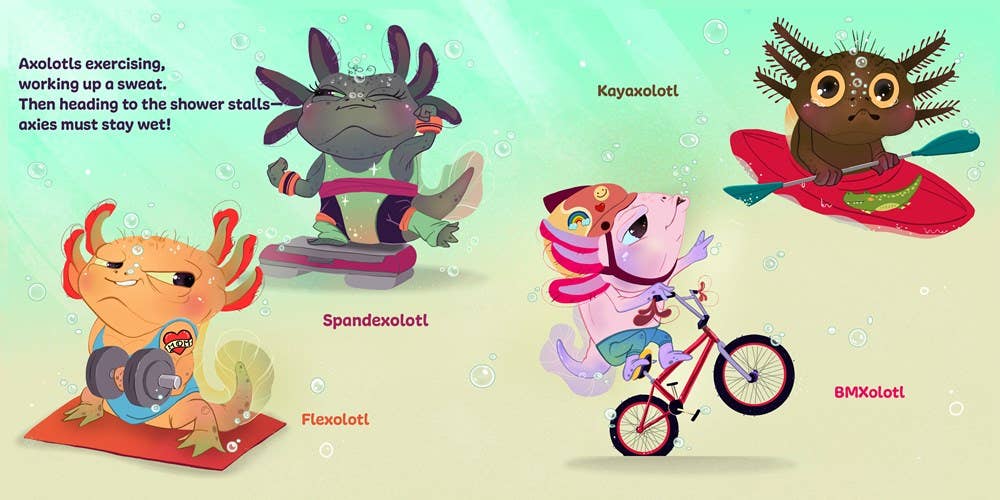 Familius, LLC - Axolotls: Day to ZZZ