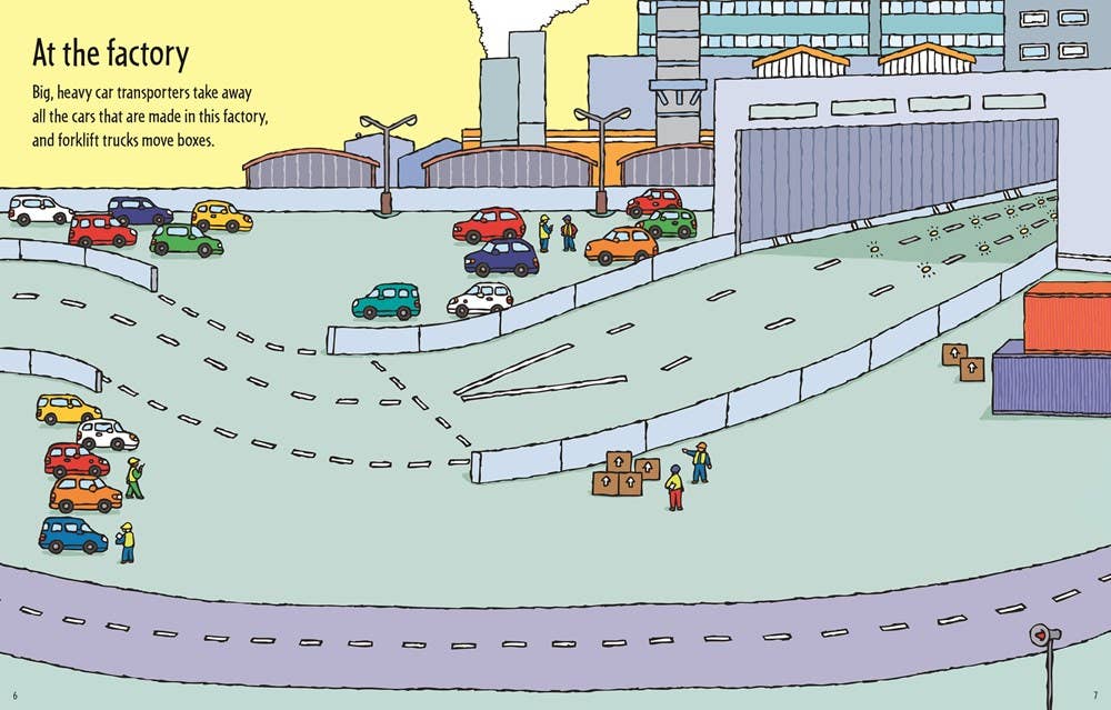 HarperCollins - First Sticker Book Trucks : Usborne