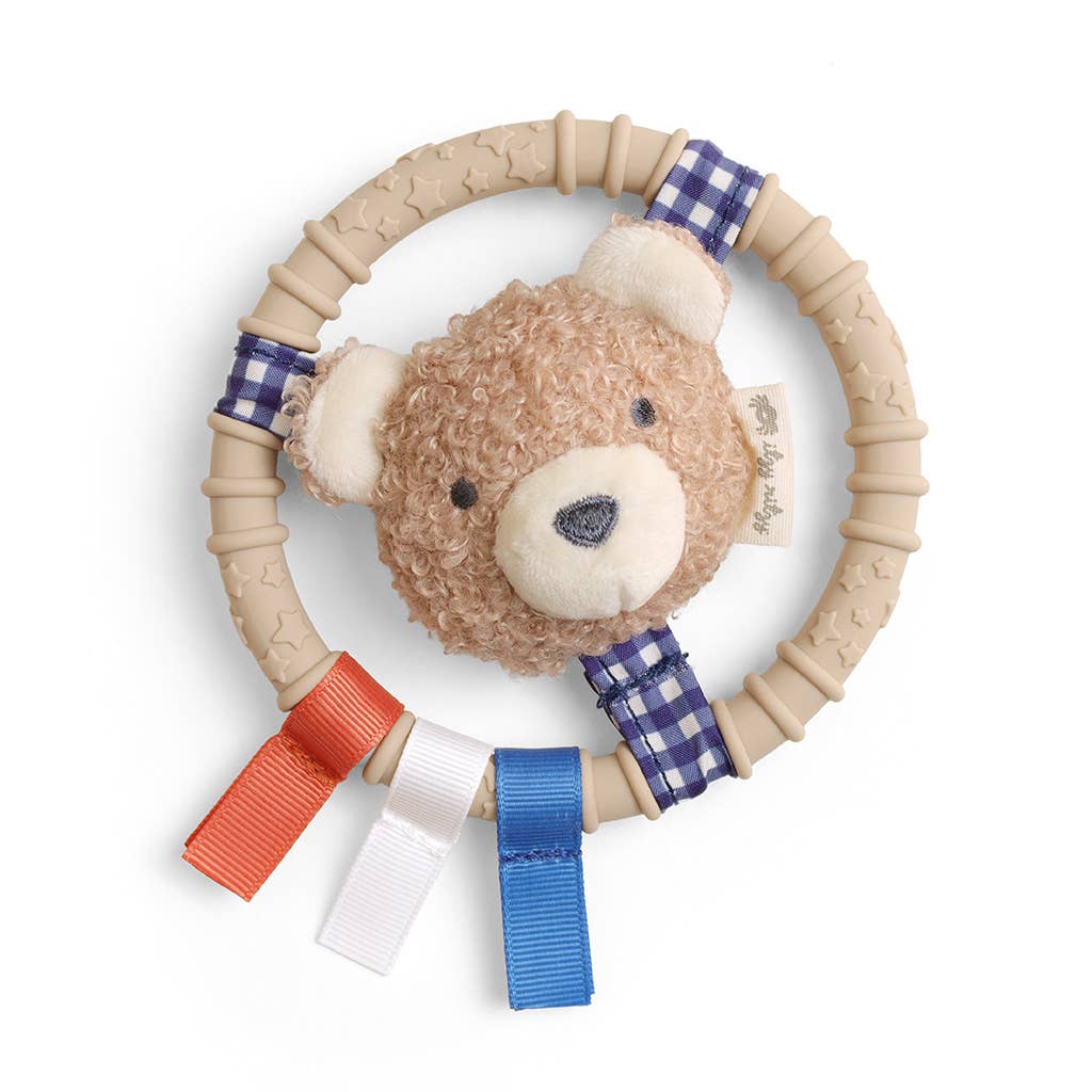 Itzy Ritzy -  Itzy Ring Pal™ - Teething Ring with Plush Character