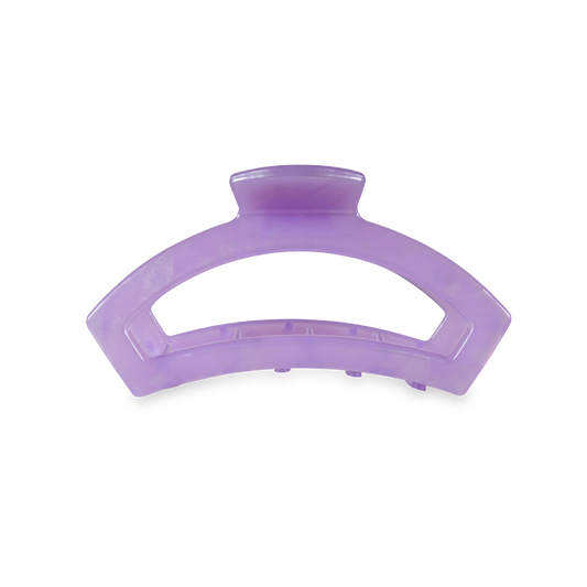 TELETIES - Open Hair Clip | Small | Lavender Mist