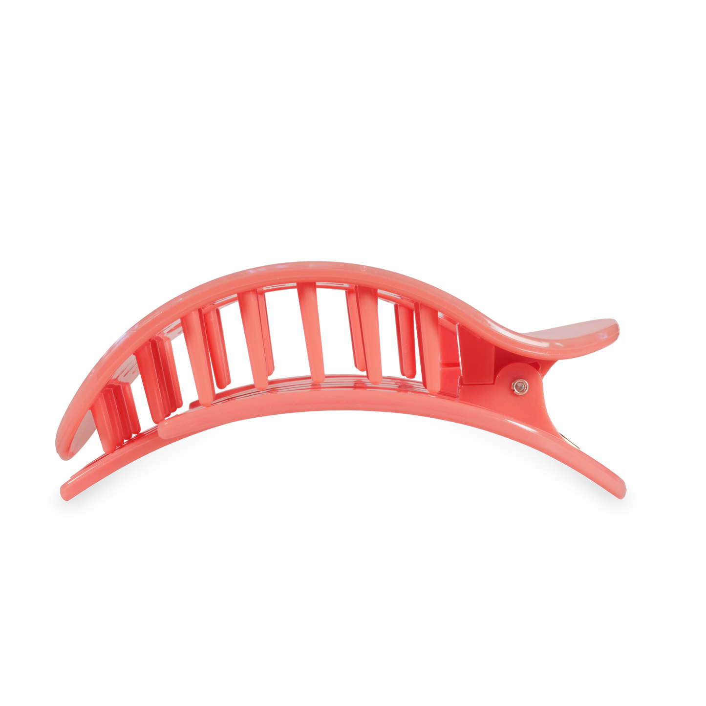 TELETIES - Flat Round Hair Clip | Large | Dreamsicle