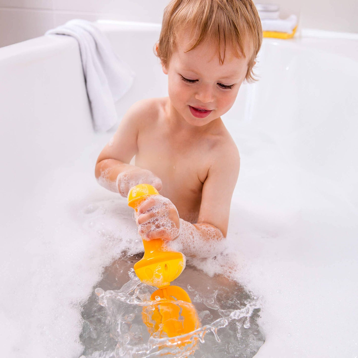 HABA USA - Bubble Bath Whisk in Yellow