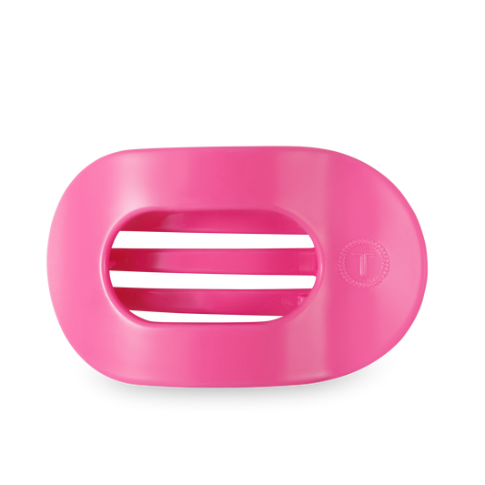 Round Flat Hair Clip| Large| Paradise Pink