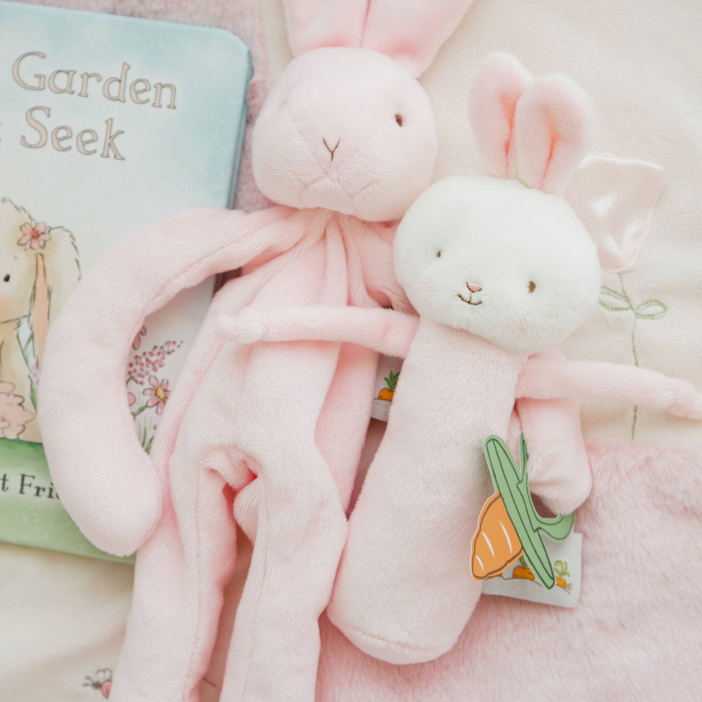 Friendly Chime Rattle - Pink Bunny