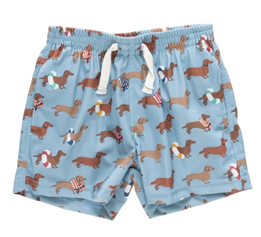 Baby Boys Swim Dachshunds Swim Trunk