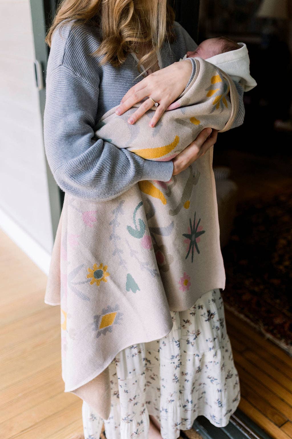 Helmsie - Sun Bunny Cotton Knit Blanket