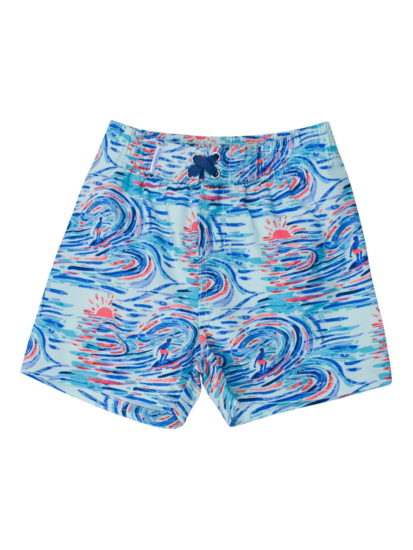 Boys Seaside Surfer Swim Trunks
