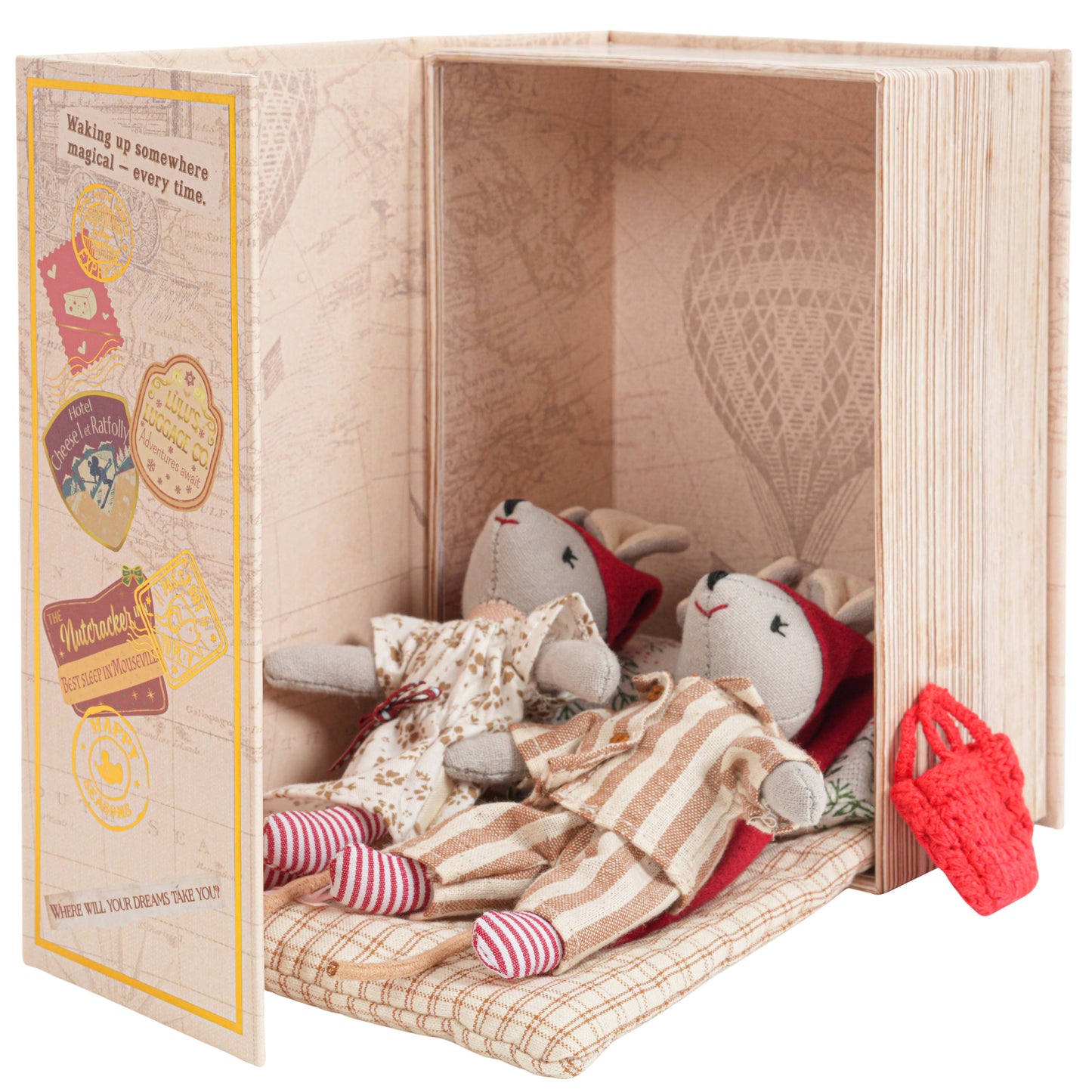 LEVLOVS - Christmas Mice Sleepy & Dreamy in a Box