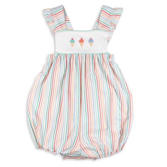 Girls Embroidered Bubble - Cone Carnival