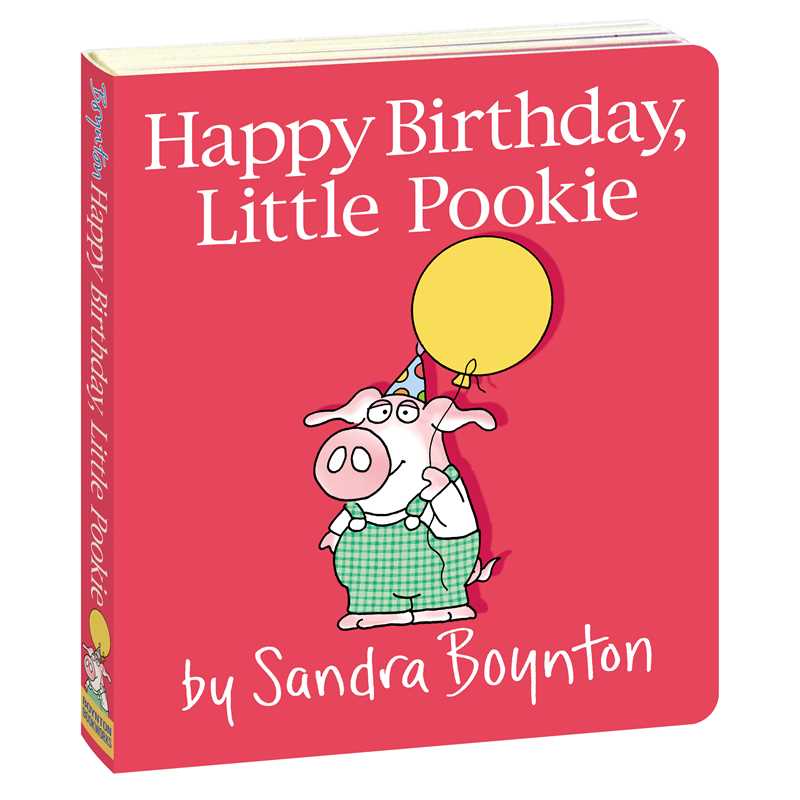 Simon & Schuster - Happy Birthday, Little Pookie by Sandra Boynton