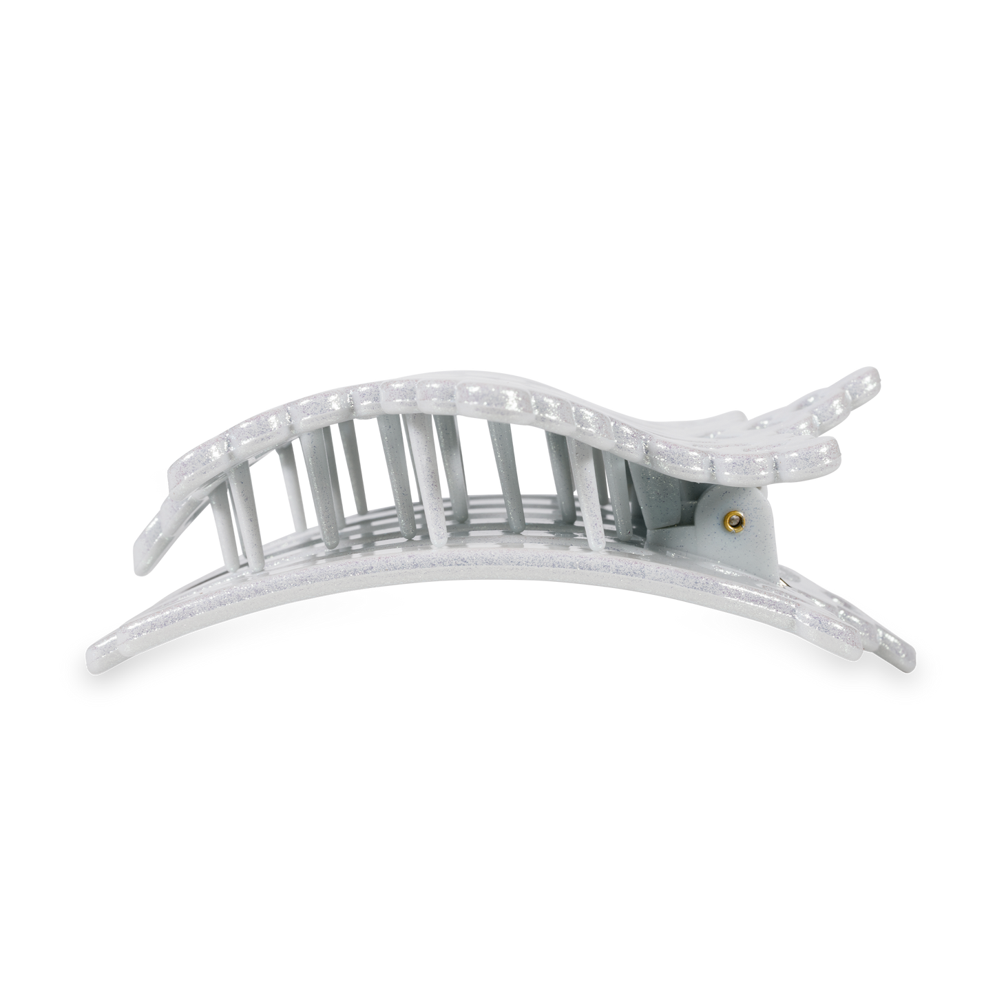 TELETIES - Flat Hair Clip | Medium | Snowflake