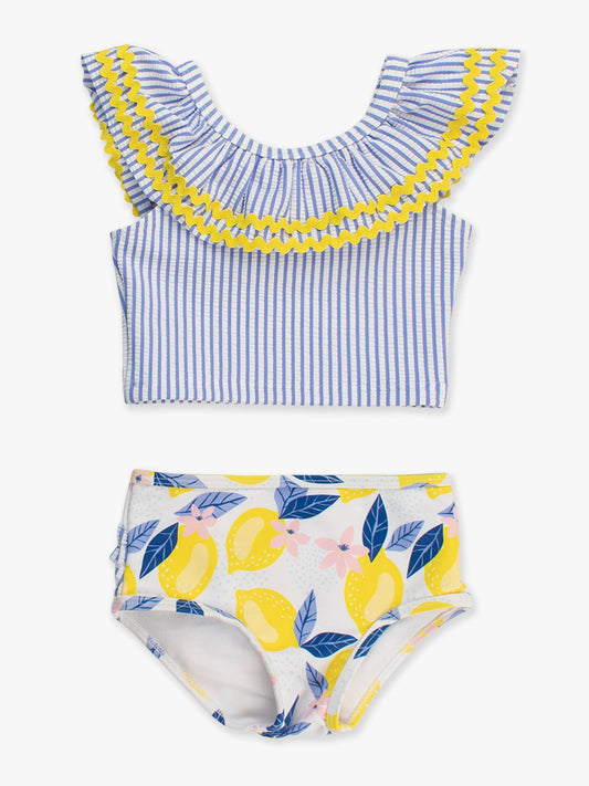 Lemon Capri RicRac Tankini