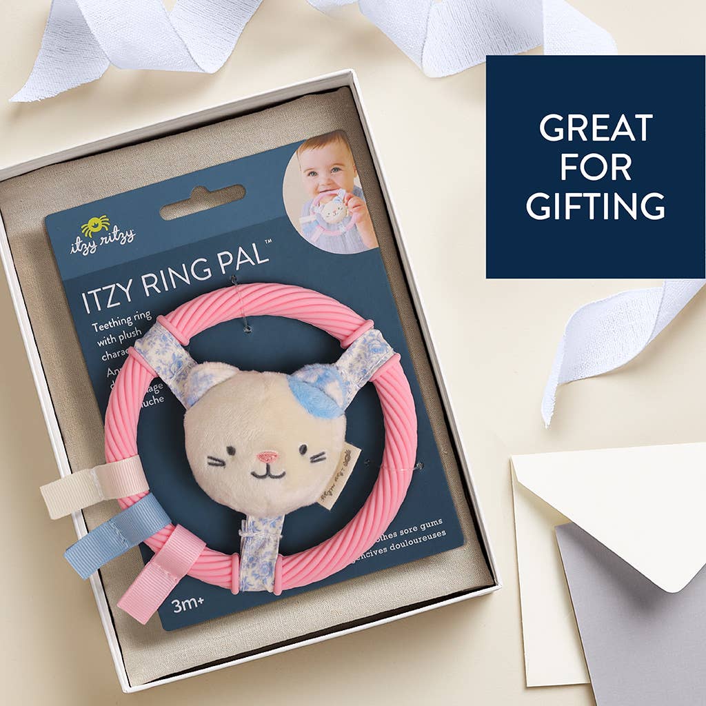 Itzy Ritzy -  Itzy Ring Pal™ - Teething Ring with Plush Character