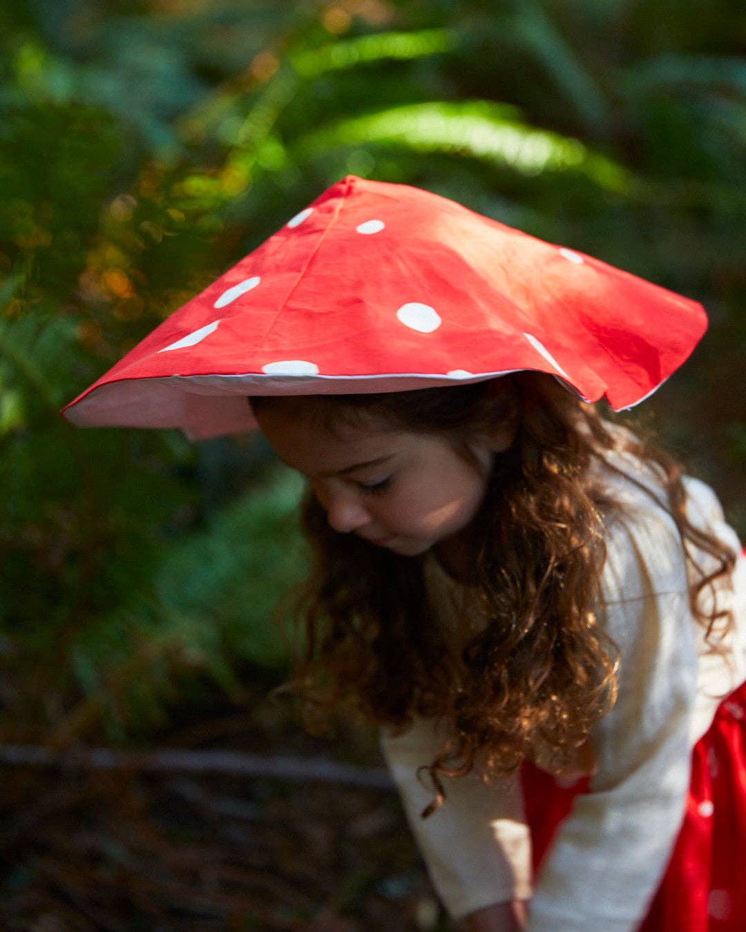 Mulberry Silk Kids Mushroom Hat