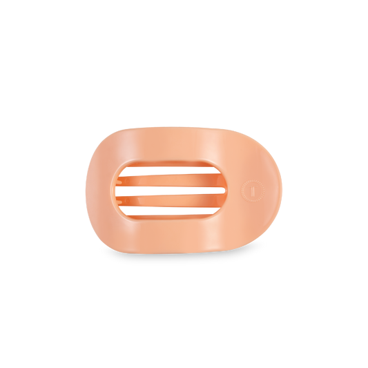 Peach Fuzz Small Flat Round Clip