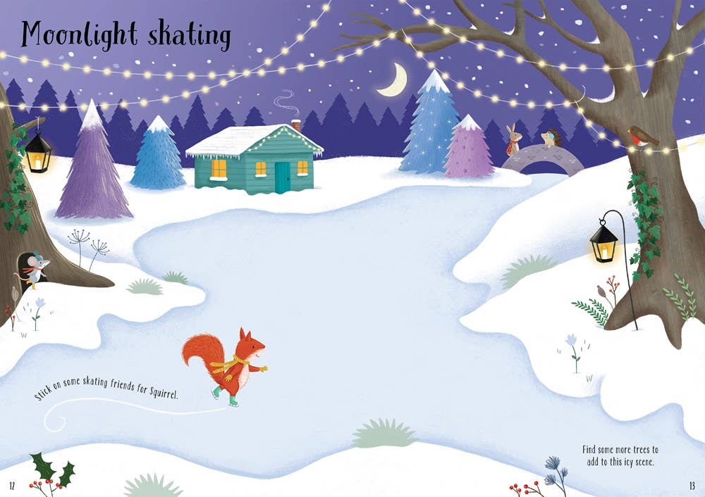HarperCollins - Sparkly Christmas Trees : Usborne
