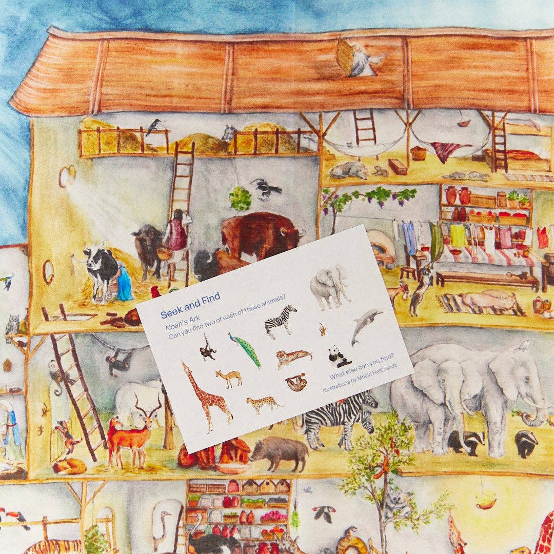 Sarah’s Silks - Noah's Ark Seek and Find Playsilk