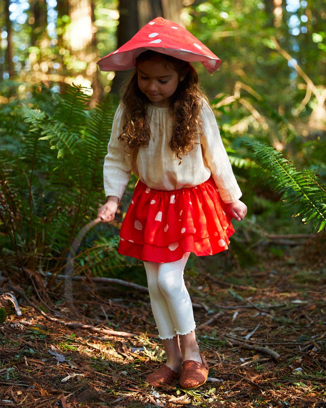 Mulberry Silk Kids Mushroom Hat