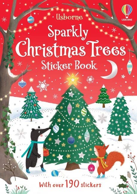 HarperCollins - Sparkly Christmas Trees : Usborne