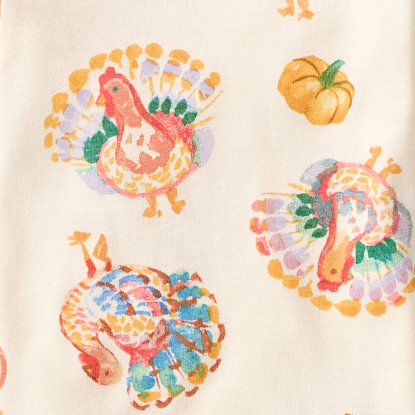 Burt's Bees Baby - Turkey Day Organic Cotton Two-Piece Pajamas