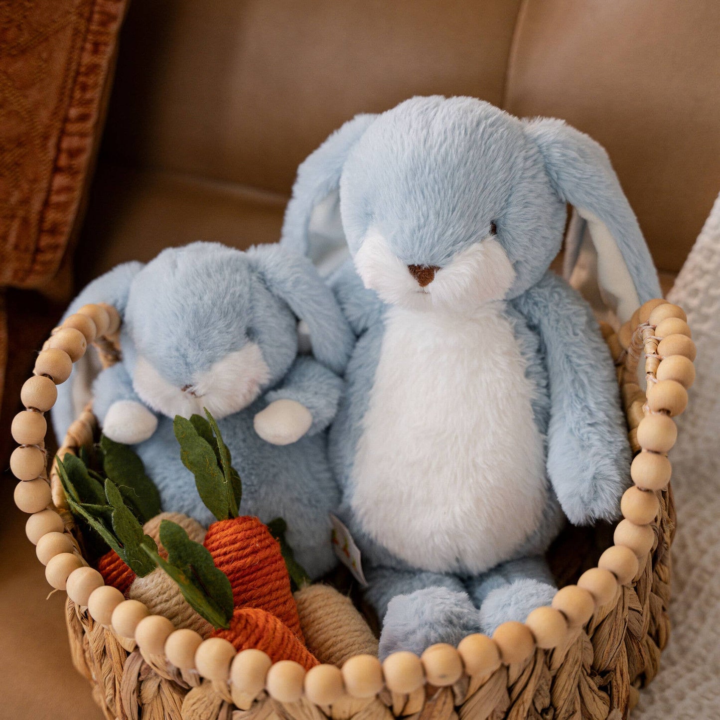 Bunnies By the Bay - Little Nibble 12" Bunny Blue
