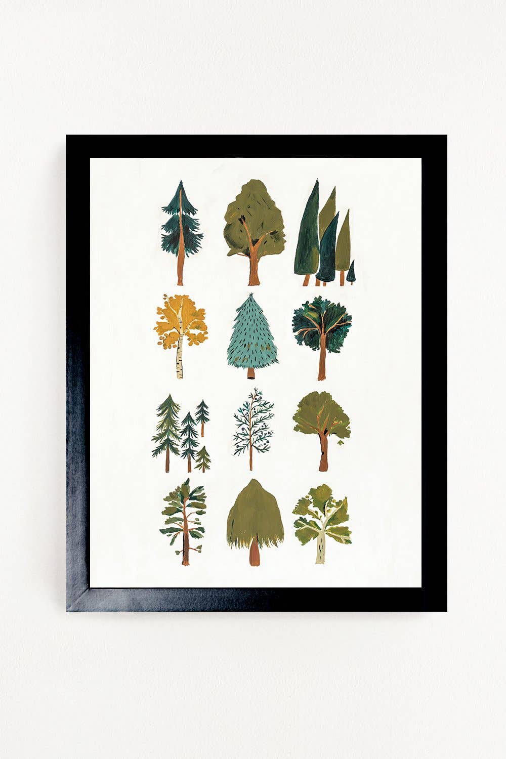 Clementine Kids - Forest Trees Art Print