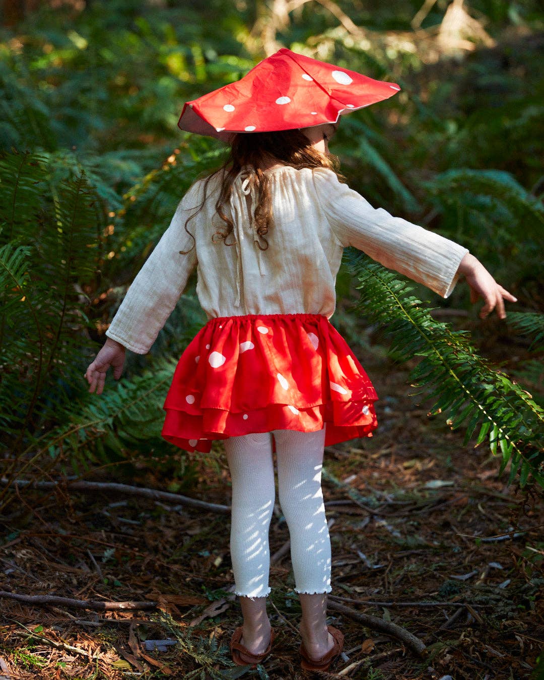 Mulberry Silk Kids Mushroom Hat