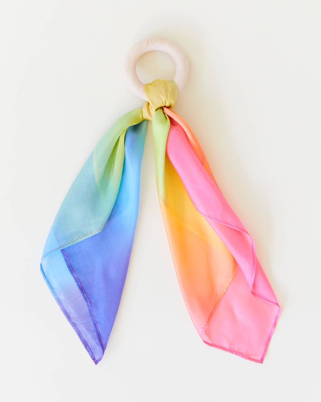 Sarah’s Silks - Rainbow Teether