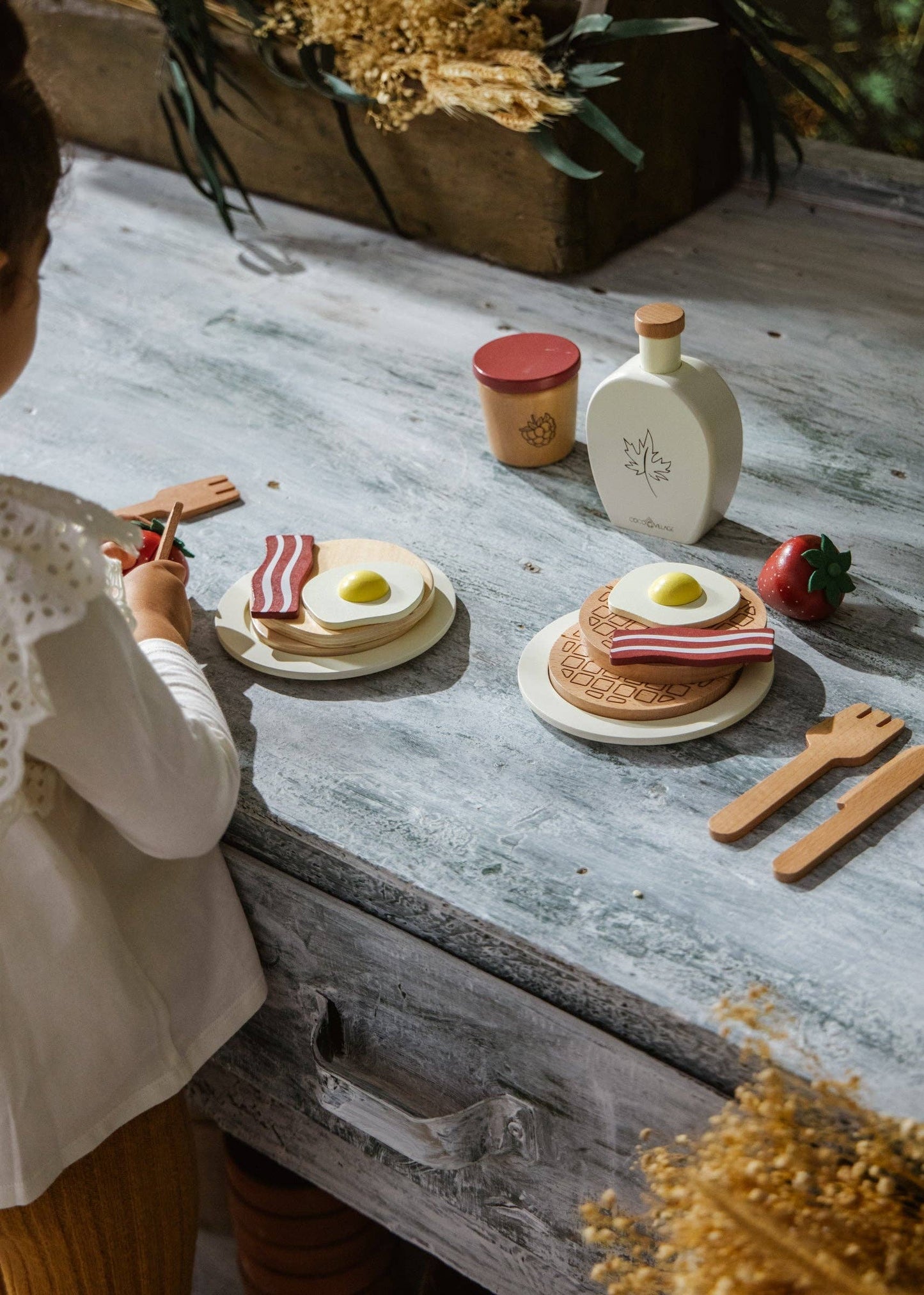 Coco Village - Wooden Brunch Playset