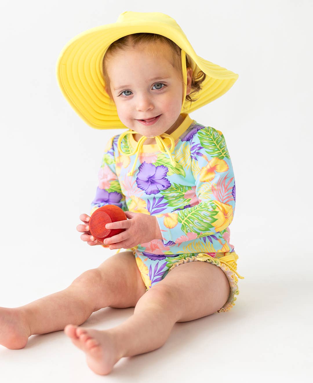 Girls Banana Swim Hat