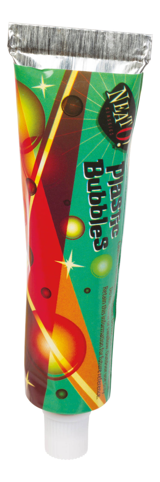 Toysmith - Neato! Plastic Bubbles, Blow & Shape Your Own- Retro Classic