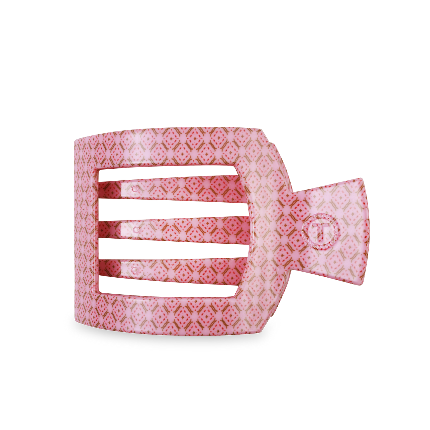 TELETIES - Berry Cozy | Large | Flat Square Hair Clip
