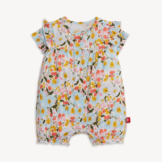 Seraphina Flutter Sleeve Bubble Romper
